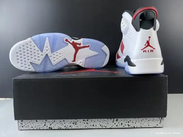 Cheap AIR 'CARMINE' RETRO 2014 384664-160 JORDAN 6 0527